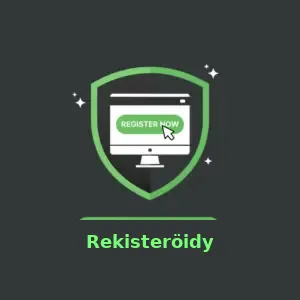 WilderBet-logo näkyy kilven yläpuolella lomakkeen kanssa ja kehottaa käyttäjiä klikkaamaan "Rekisteröidy nyt" -painiketta rekisteröitymisen viimeistelemiseksi.